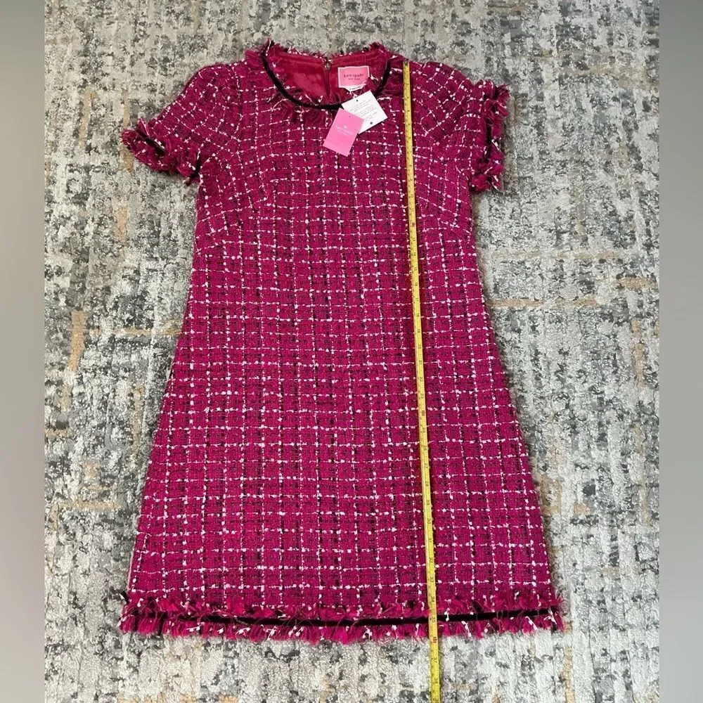 GORGEOUS KATE SPADE TWEED DRESS! NWT! SIZE 6